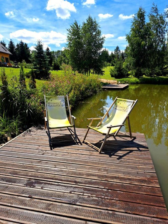Wczasymazurskie - Domek Caloroczny " Lawenda" Mazury Moldzie Exterior foto