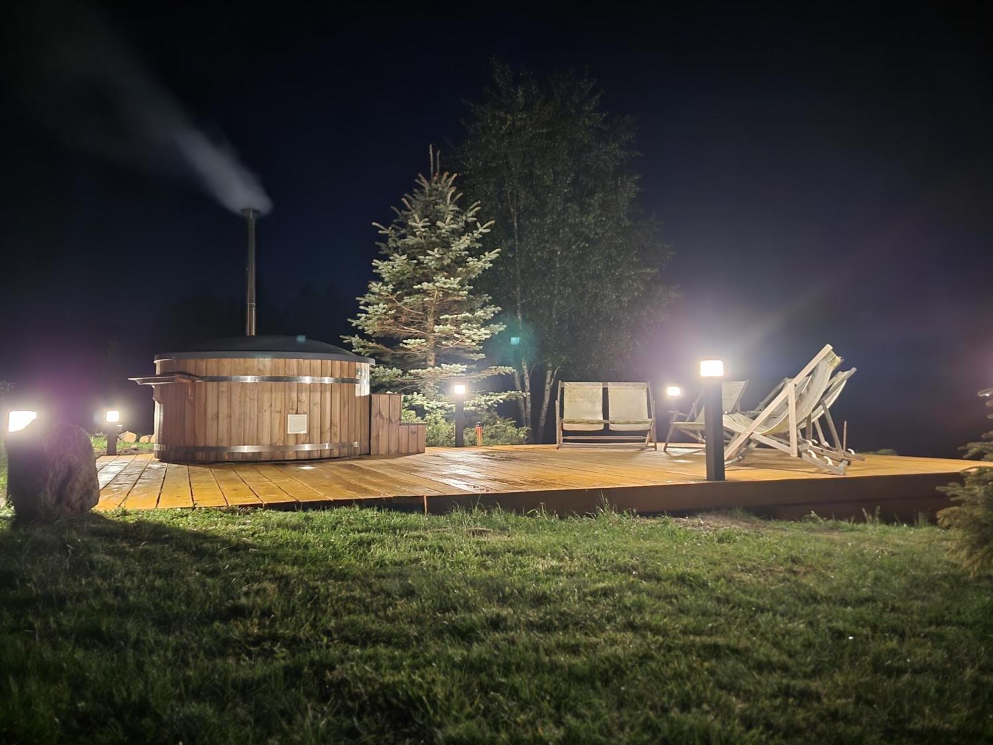 Wczasymazurskie - Domek Caloroczny " Lawenda" Mazury Moldzie Exterior foto
